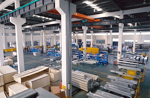 大名府別墅電梯張家港工廠內(nèi)景圖