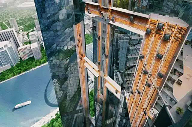 假如，人類沒有電梯