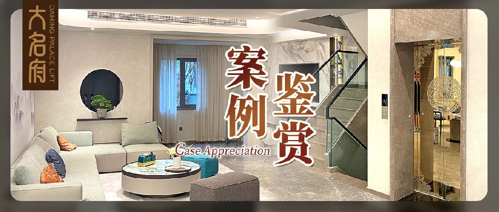 大名府家用電梯案例鑒賞 | 賞棲居典雅之境，攬墅梯光景怡然