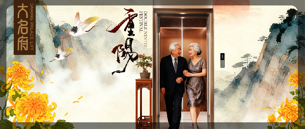 大名府家用電梯｜相伴重陽(yáng)，以精工守護(hù)步履每一步
