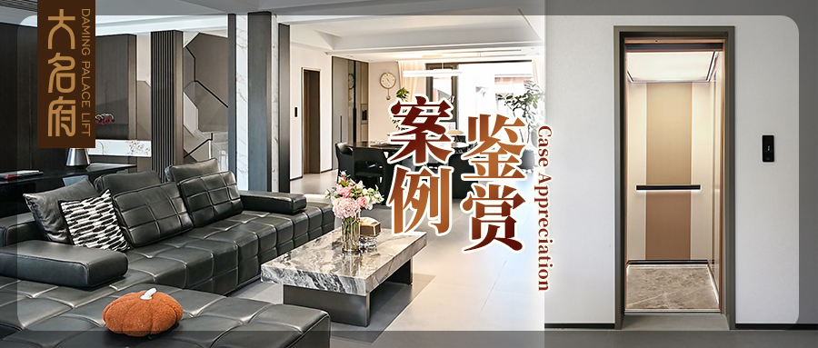 大名府家用電梯案例鑒賞 | 融于生活，美于無聲！